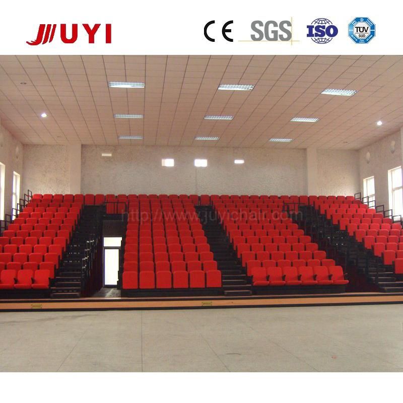 Jy-768 Bleachers and Grandstand Seating with Soft Fabric Folding Chair for Indoor Bleacher