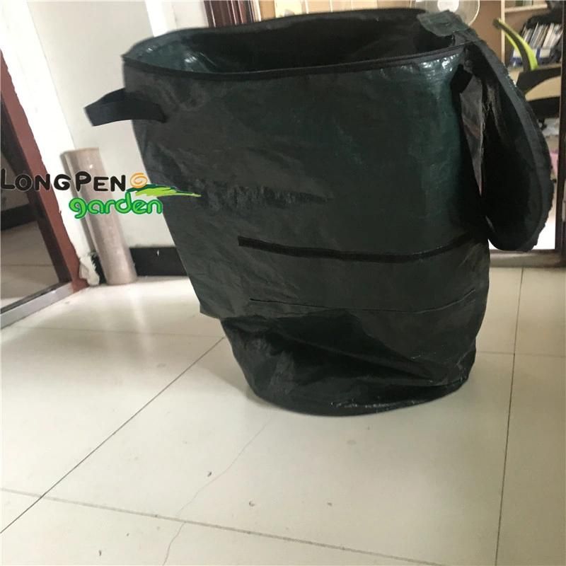 Garden Compost Bag Collapsible Yard Waste Bags Compost Bins