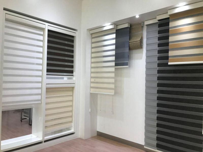 Cordless Blinds Stripe Honeycomb Shades