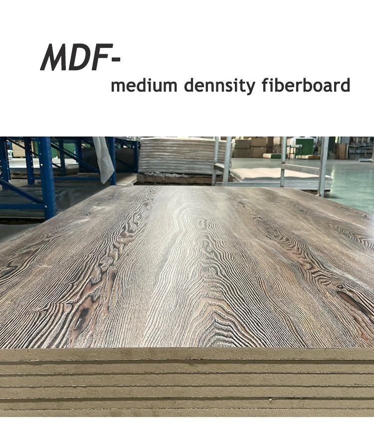 High Gloss MDF Boards for Furniture 3mm Wholesale Melamine MDF