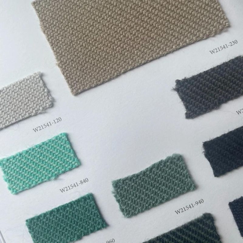 China Highend Woven Fabric for Couch Sofa Furniture Project Fabric 86.8%Wool 9.6%Nylon 3.6%Cotton