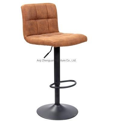 Hot Selling Height Adjustable Metal Bar Stool (ZG18-002)