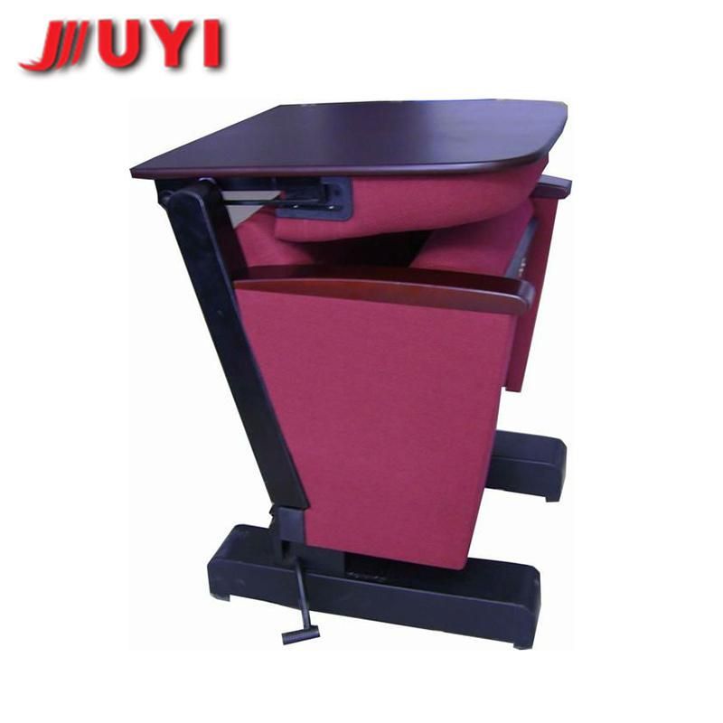 VIP Brand Indoor Upholstery Folding Auditorium Lecture Stackable Wooden Theater Chair Stackable Chairs for The Theater Jy-601