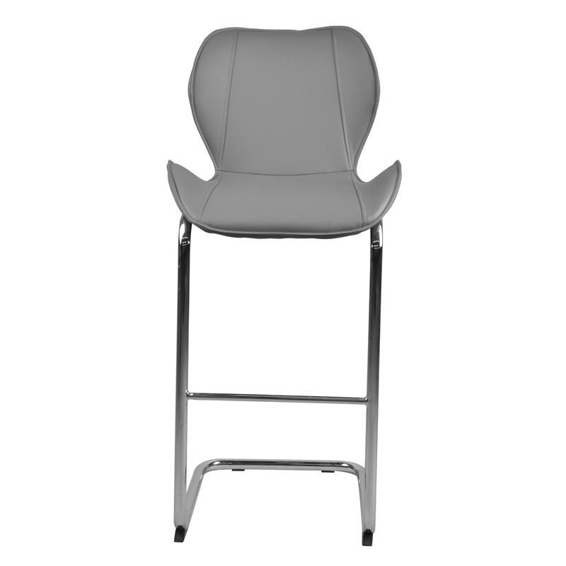 Free Shipping Modern Leisure PU Bar Stool with Beautiful Design