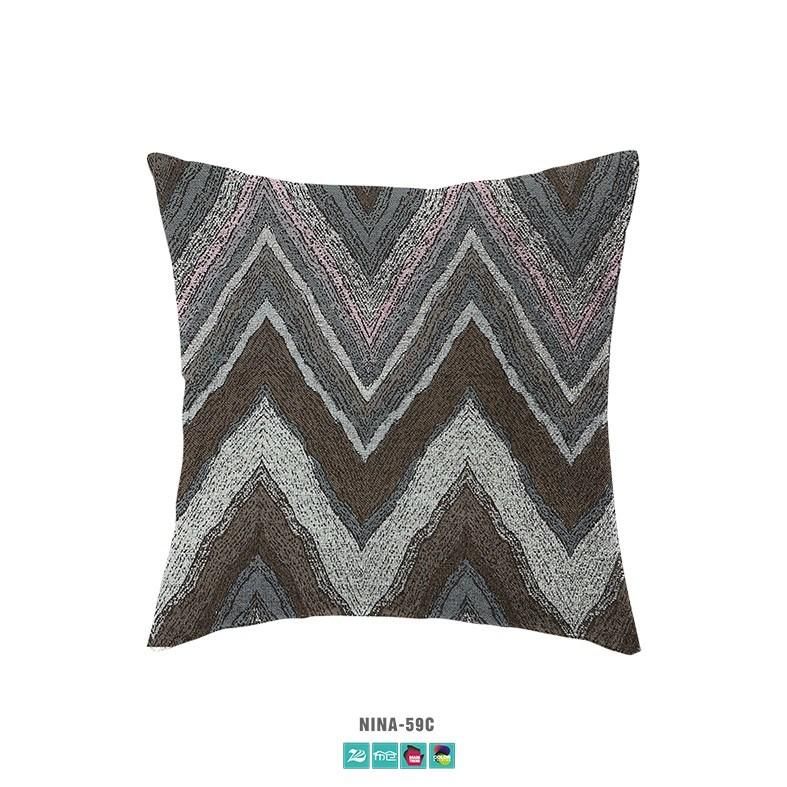 Home Bedding Tribal Yarn Dyed Sofa Fabric Upholstered Cushion Almofada