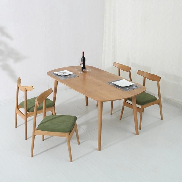 Furniture Modern Furniture Chair Home Furniture Wooden Furniture Low MOQ Comfortable Minimalist Upholstered Furniture Wooden Material Dining Room Chair