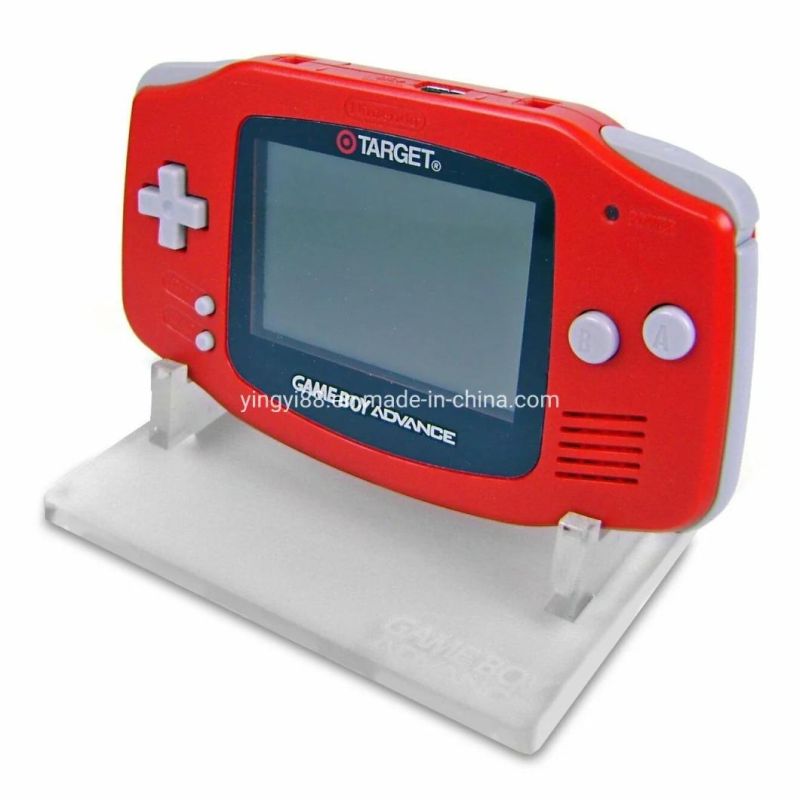 Customized Clear Acrylic Display Stand for Game Boy Console