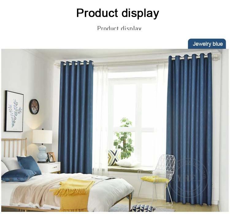 Hot Sale Upholstery Fabric High Density Curtain Roller Blinds for Hotel Room