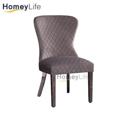 Splendent Banquet Wedding Event Furniture Gold Chrome Dining Chair