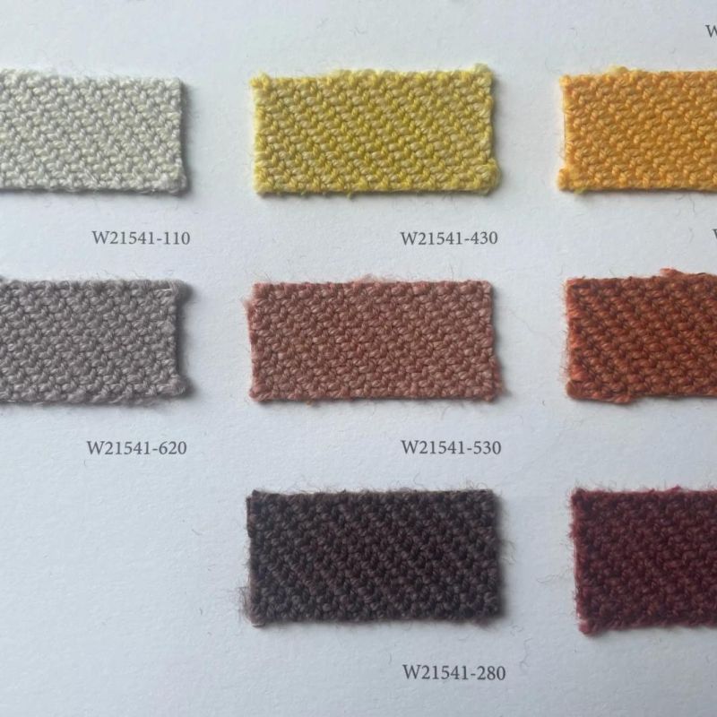 China Highend Woven Fabric for Couch Sofa Furniture Project Fabric 86.8%Wool 9.6%Nylon 3.6%Cotton