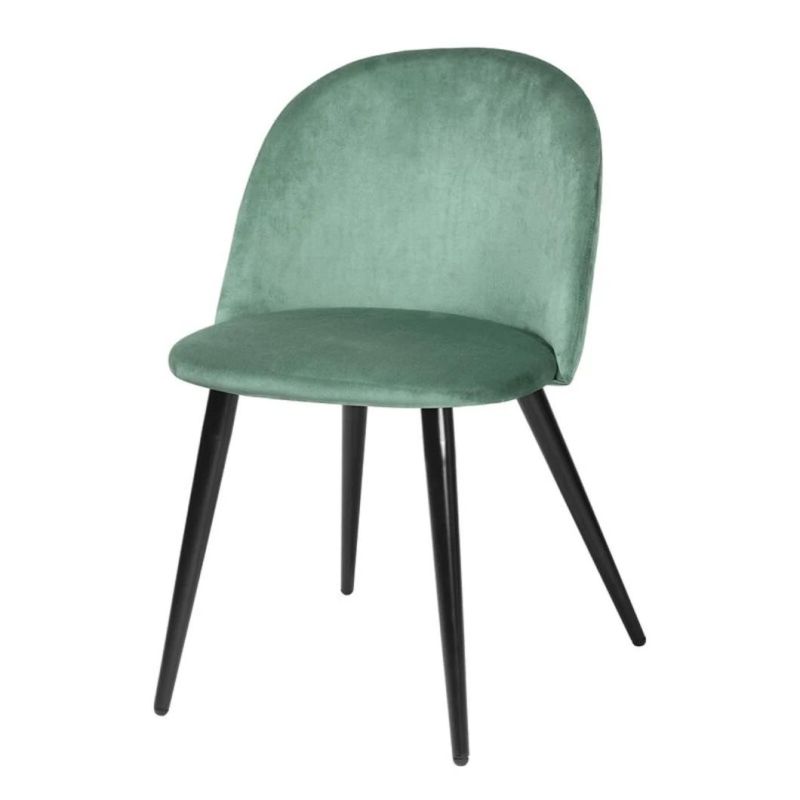 Furniture Fabric Velvet Dining Chair