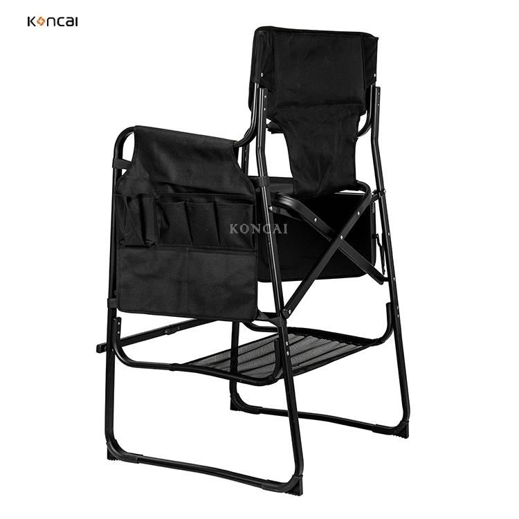 Large Professional Makeup Artist Chair Folding Director Chair Beauty Salon Hairdressing Chair