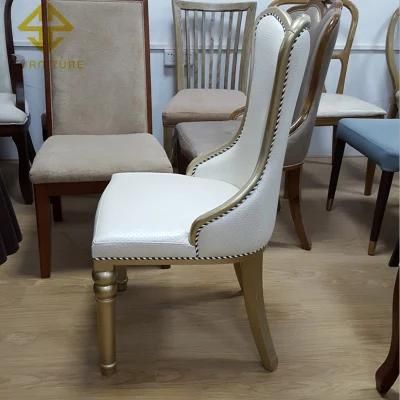 Foshan Modern High-Class Armrest Dining Chair Hotel Writing Chair