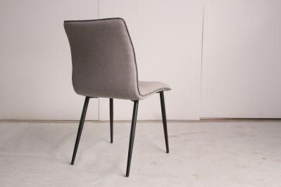 Simple Fabric Dining Chair Cheap Metal Dining Room Furniture