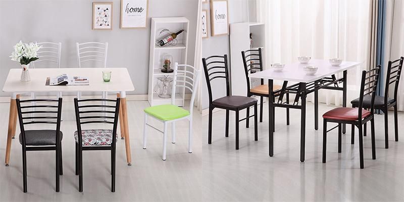 Simple Hotel Restaurant Home Furniture PU Leather Banquet Wedding Part Dining Chair for Cafe