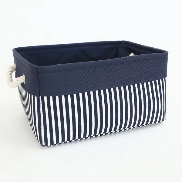 Storage Basket Fabric Storage Bins Baskets for Gifts Empty, Canvas Storage Baskets Organizers