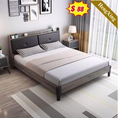 Luxury Upholstery Bed Furniture Home Project King Double Bed Home Modern Bedroom Furniture Set