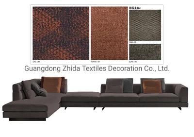 Zhida Textile 100% Polyester Chenille Sofa Furniture Fabric