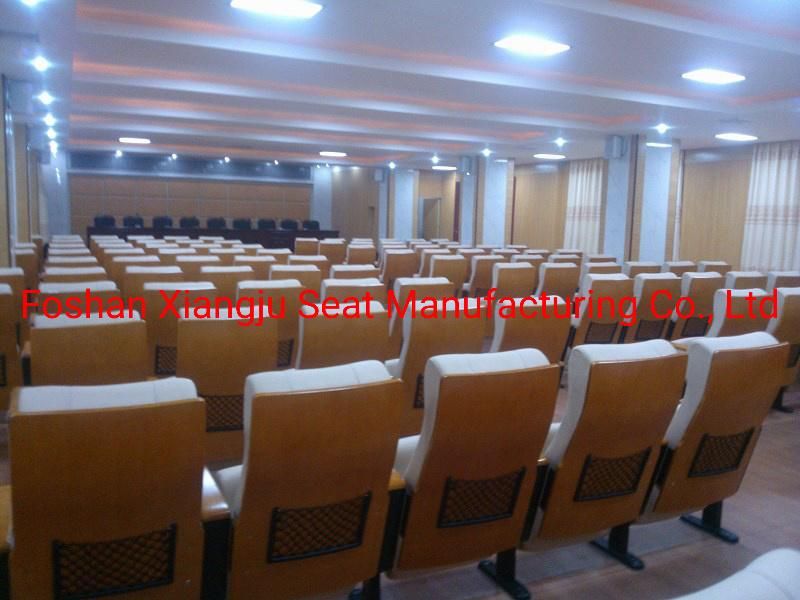 Wooden Armrest Lecture Theatre Chair Function Hall School Chairs