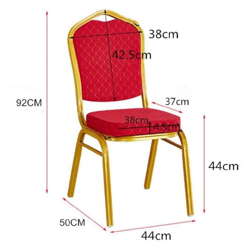 Best Selling Stacking Hotel Church Chiavari Wedding Metal Banquet Chair