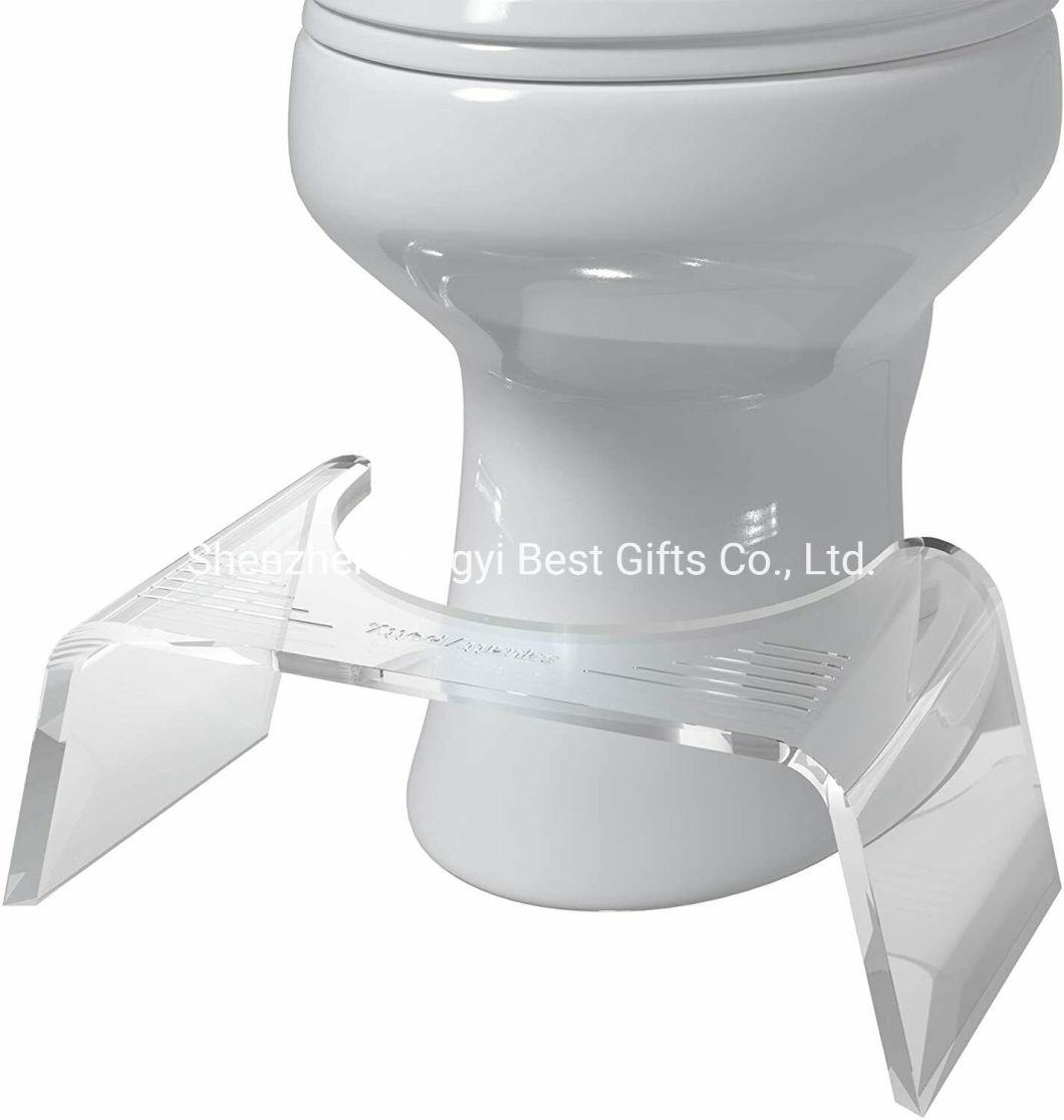 High Quality Acrylic Toilet Stool