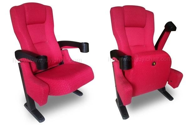 Jy-614 Folding Cover Fabric Church Interlocking Stacking Theater Chair