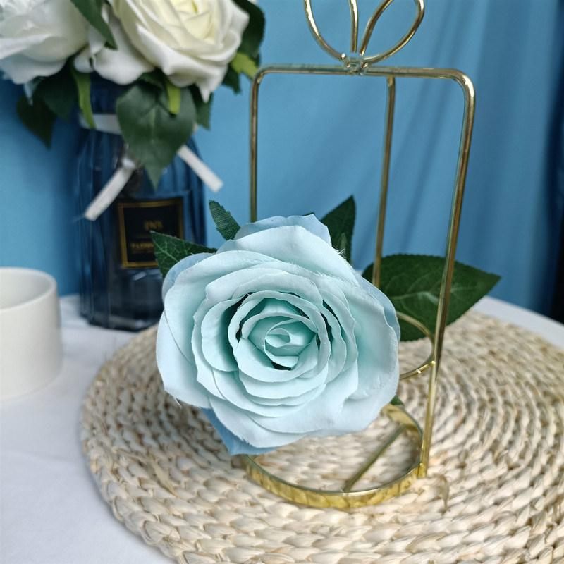 Wholesale Wedding Silk Fabric Artificial Rose Flower