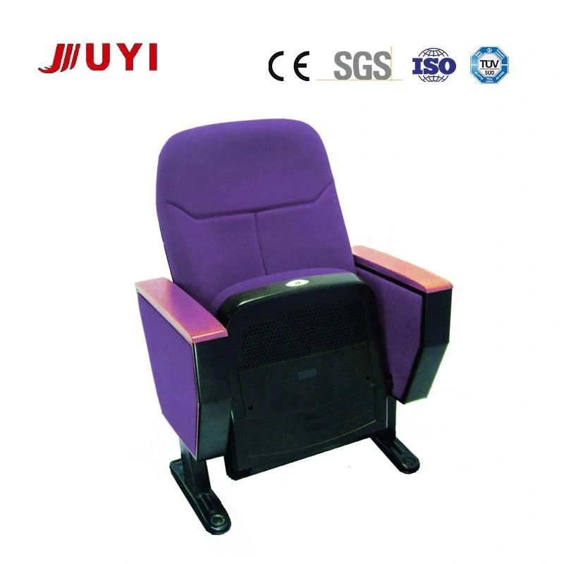 Factory Cheap Fashion 3D Cinema Chair Fabric Cover Cushion Seats Flame Resistant Motion Upholstered Writing Pad Chair Jy-615s