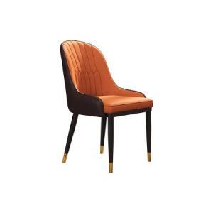 Northern European Modern Restaurant Coffee Shop Single Solid Wood Foot Dining Chair