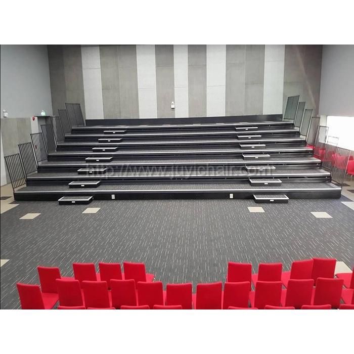 Manufactory Jy-768 Fire-Resistant Automatic Telescopic Arena Retractable Seating Bleacher & Tribune for Multi-Purpose Use