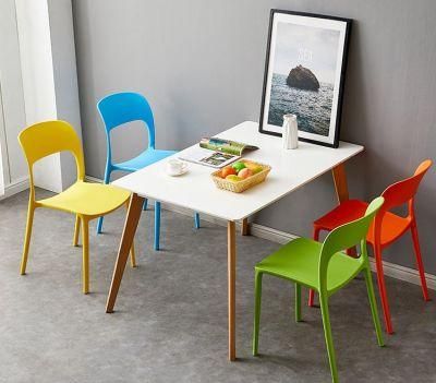 Nordic Furniture Famous Designers Cafe Chairs Chaises De Salle a Manger Chair Stackable