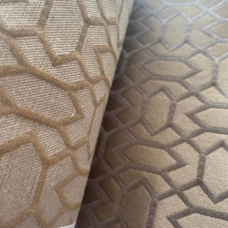 Upholstery Polyester Fabric Jacquard Fabric for Decoration Curtain Sofa Furniture Chair (JAC03)