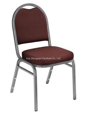 Professional Manufacturer of Hot Selling Stackable Dome Metal Steel Dining Banquet Chair (ZG10-006)