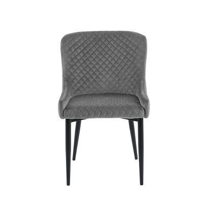 Home Furniture Modern Italian Design Comfortable Upholstered Chair Fabric Dining Chair for Living Room