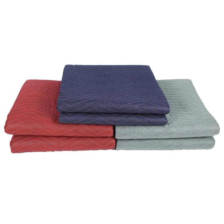 Moving Blankets Factory Supply High Quality Non-Woven Fabric Moving Blanket for Protect Furniture