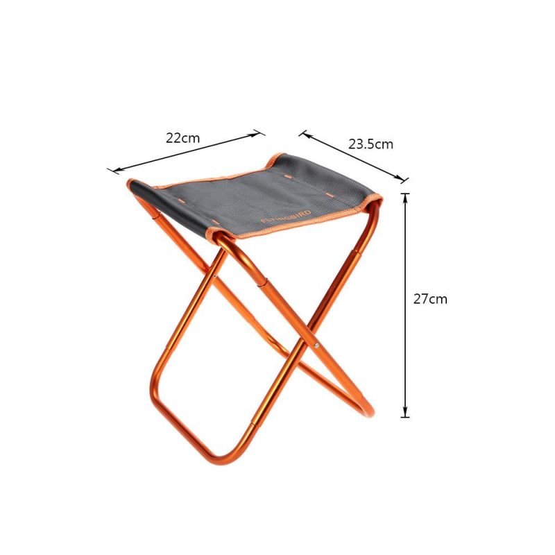 EL Indio Portable Backpack Aluminum Folding Chair for Multi-Functional of Camping Chair Folding Stool Outdoor Fishing Chair