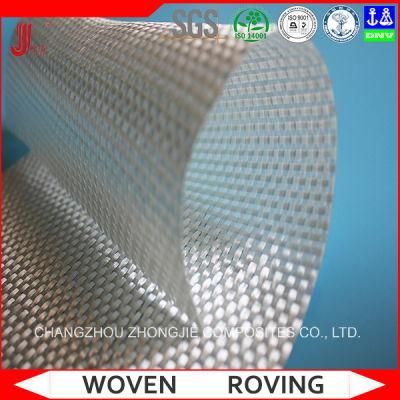 ECR Glass Fiber Fire Resistance Woven Roving Fabric