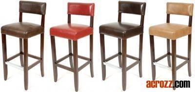 Classic Design Soft Wood Bar Stool Chair