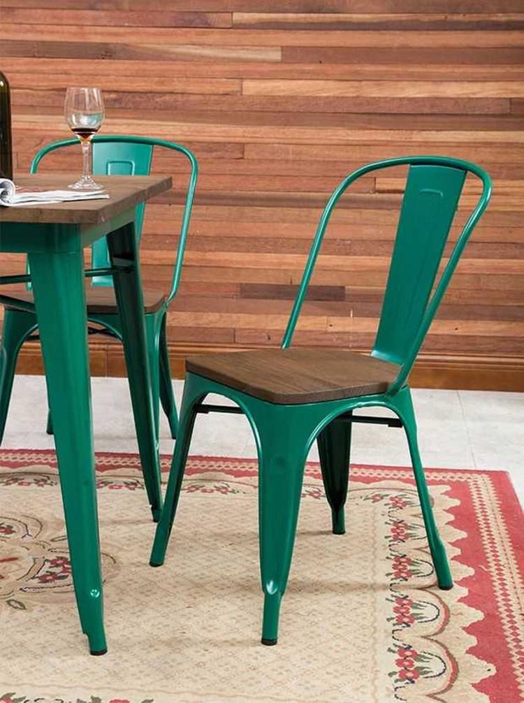 Rental Furniture Loft Studio Sillas Tolix Vintage Garden Coffee Metal Bistro Dining Chair