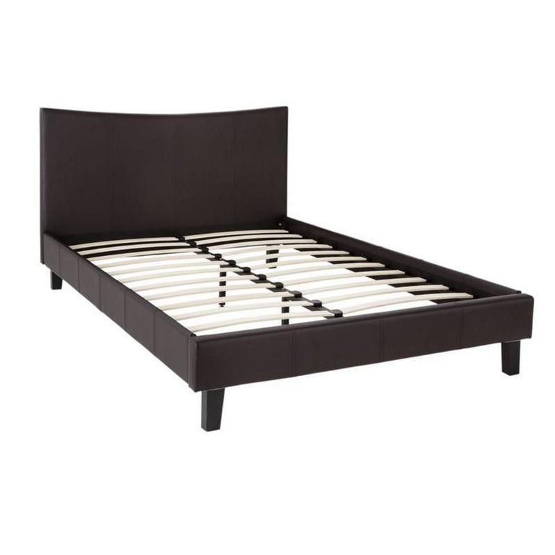 Modern Design Furniture Modern PU Leather Fabric Super King Size Bed Frame