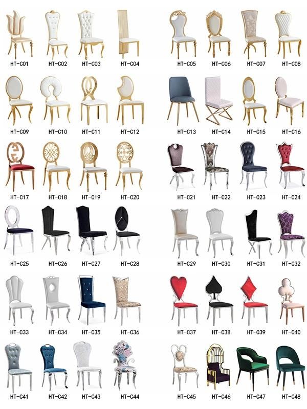 Banquet Wedding Chair Colorful Event Furniture Nordic Leisure Restaurant Dining Chair with Gold Shining Mirror Finish Metal Leg