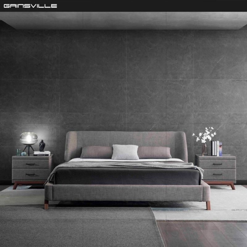 Best Seller Modern Bedroom Furniture Bedroom Set Soft Fabric Bed in New Fashion Design