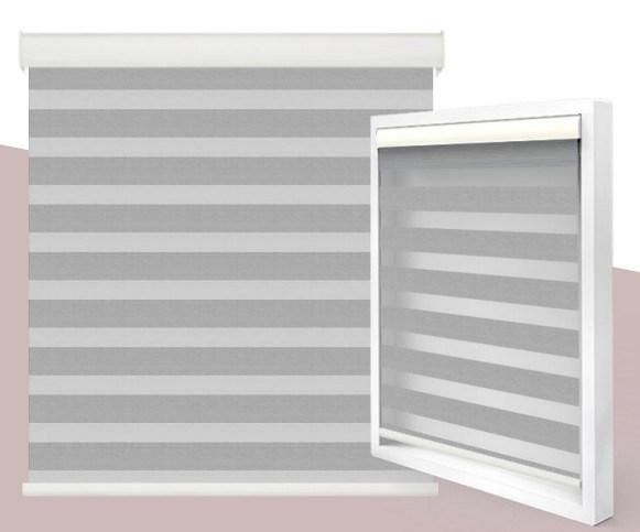 Window Roller Double Layer Blackout Zebra Blinds