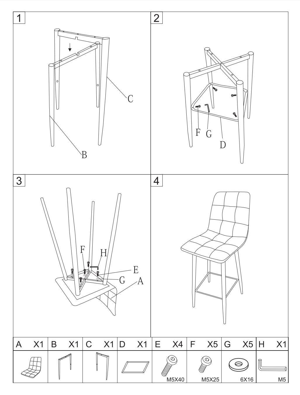 Commercial Furniture European High Quality Fancy Bar Club Modern New Design French Bar Chair