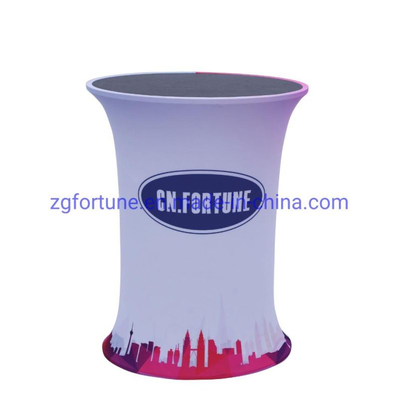 Pop up Pneumatic Promotion Reception Table Exhibition Advertising Display Stand