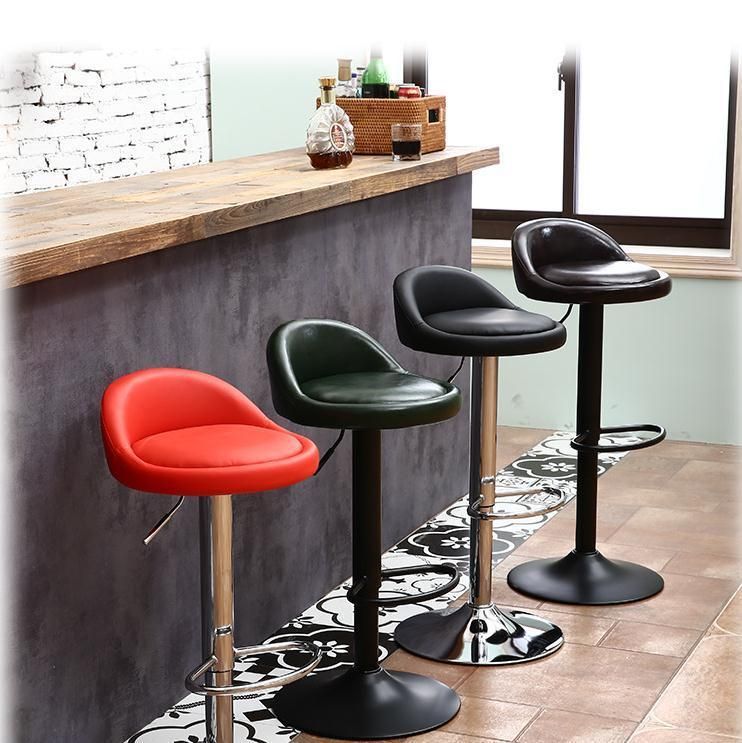 Colorful Design Comfortable Good Quality Stackable Metal Hotel Bar Chair