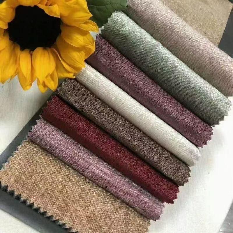 Double Sided Chenille Shading Curtain Sofa Fabric