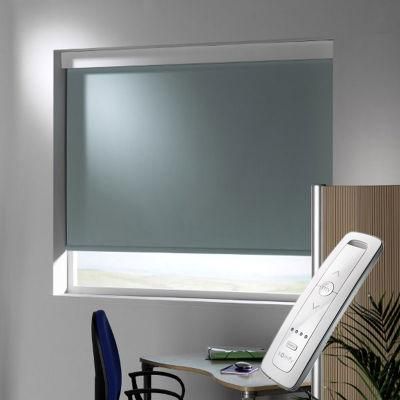 Manual Modern Style Day Night Roller Blinds, Blackout Easy Fix Roller Shades