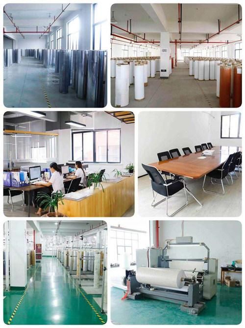 Fabric Design Imitation Decorative PVC Film for Panel Profile