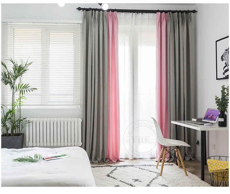 Made in China Latest Style Colors Plain Curtain Fabric Window Blind for Hospital